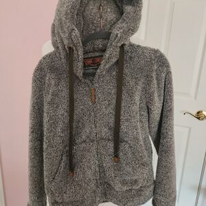 Trail Crest Fuzzy Hooded Jacket